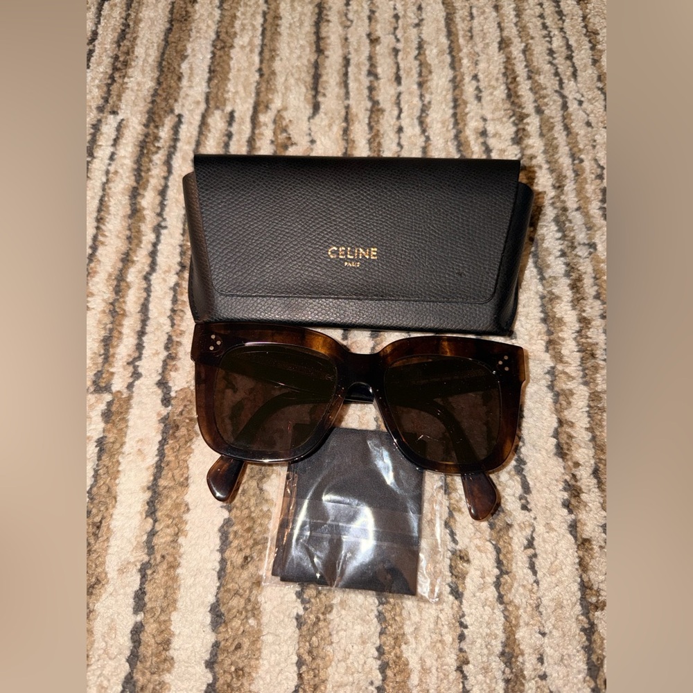 Celine Brown Sunglasses with Black Case